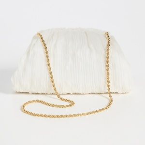 Loeffler Randall Bailey pleated clutch